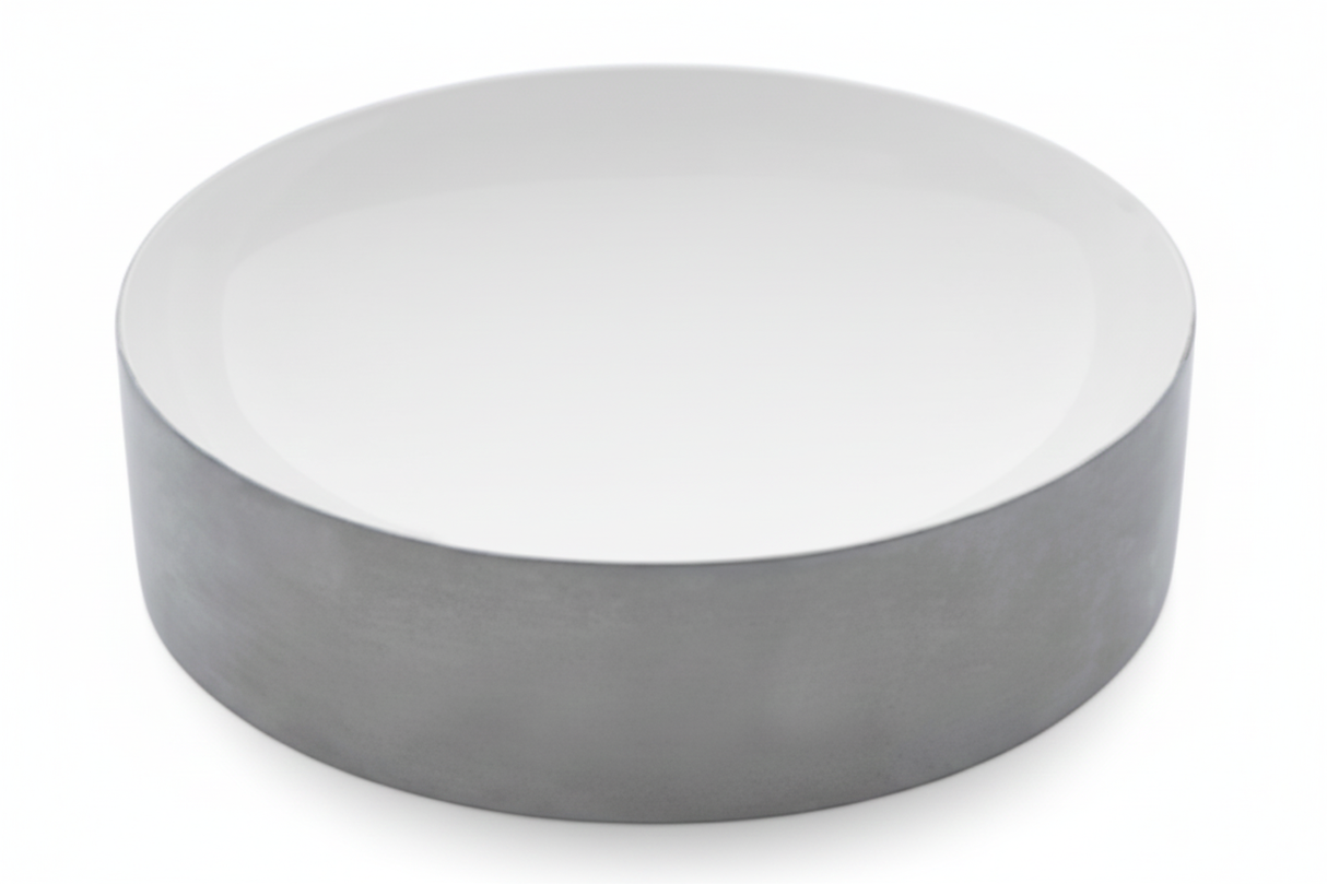 Silk Dual Finish Steel Double Wall 150 ml Bowl with Enamel