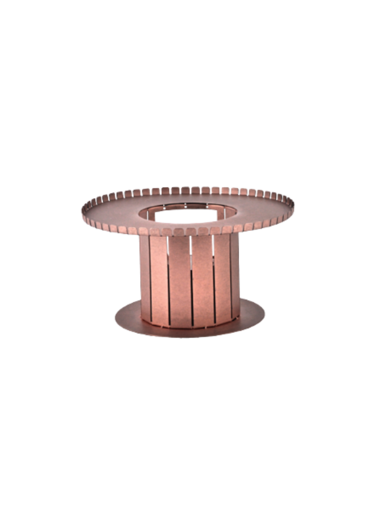 Spool Copper Finish Small Warm Riser