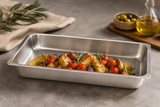 Mirror Steel Shallow Rectangular Food Pan for 8 L Chafing Dish