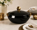 Zahara Titanium Finish 5 Ltr Induction Chafing Dish