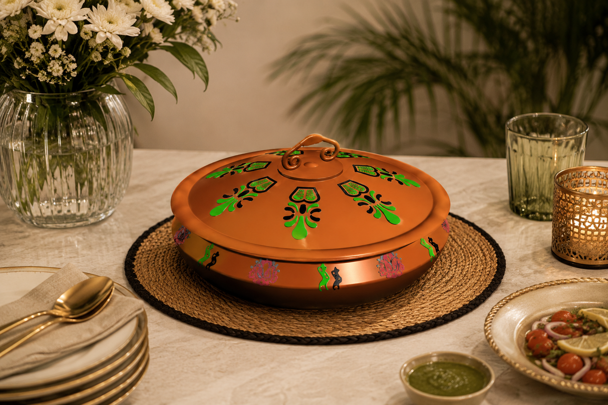 Punjabi Handi Chafer matt finish 8 L