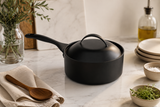 Skyserv Induction Titanium Finish 4 Ltr Round Saute Pan
