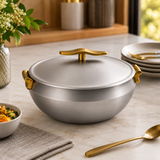 Zahara Feather Vintage Finish 8 Ltr Induction Chafing Dish