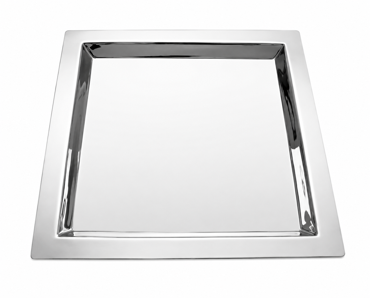Brooklyn Sqaure Hammered Tray (15"X15") 188