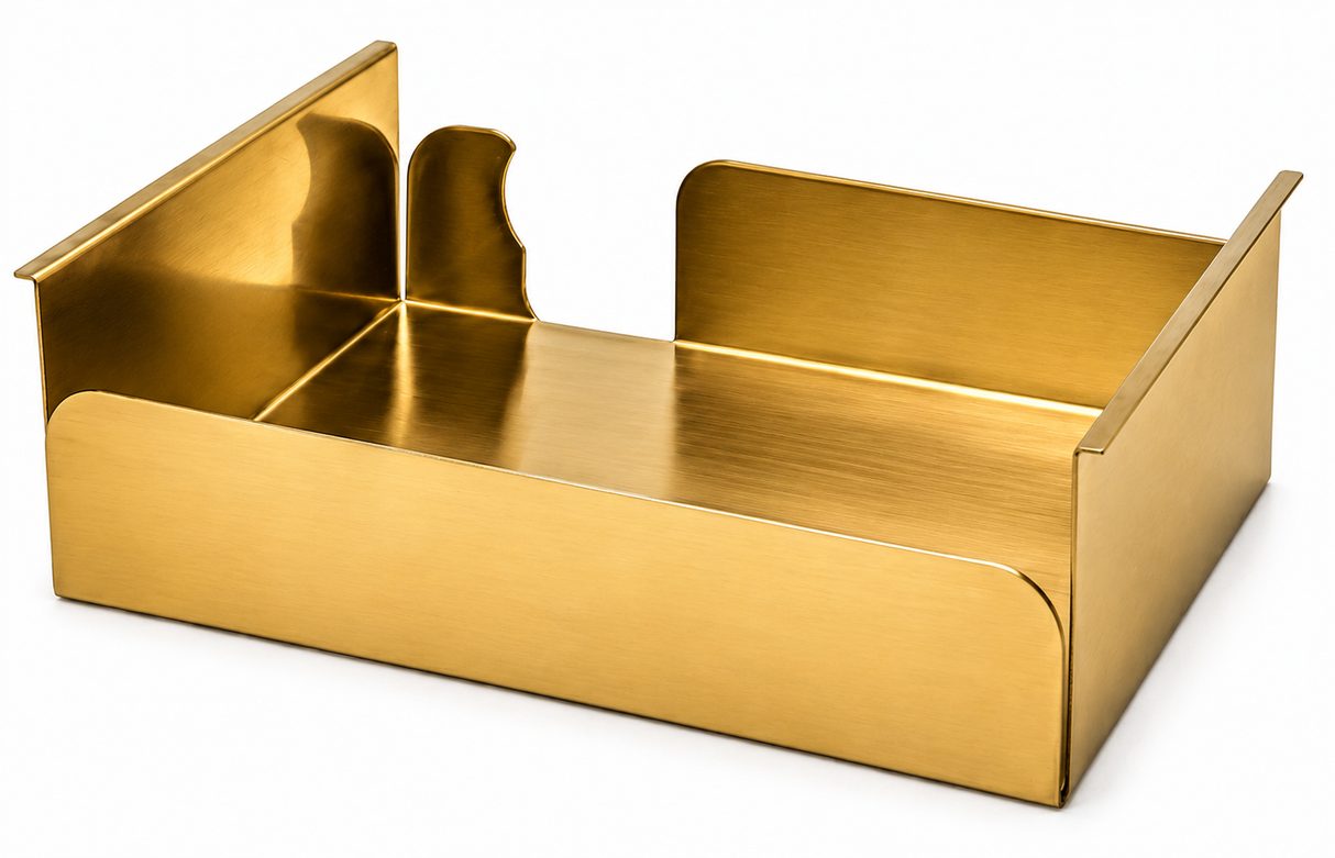 Butane burner cover Gold PVD