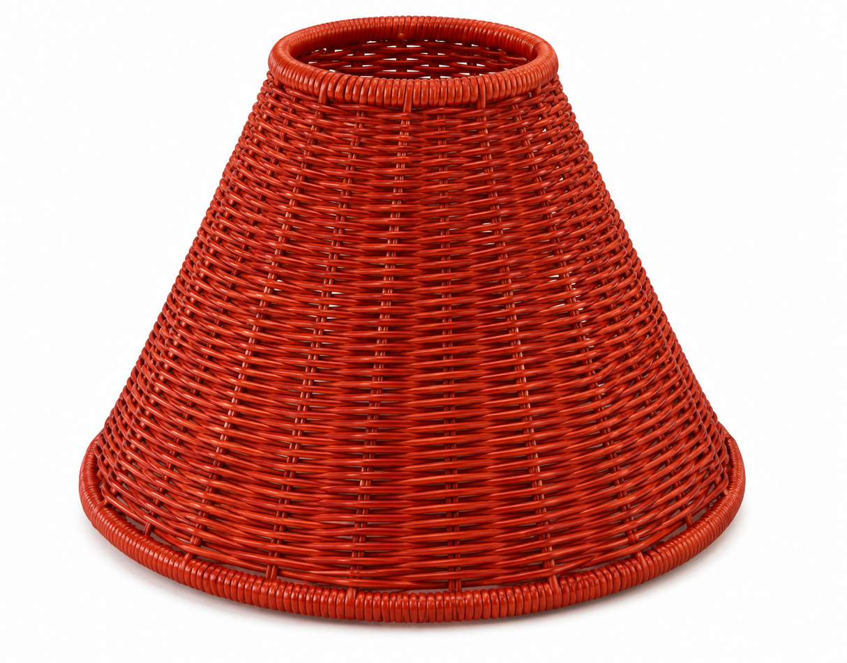 Marrakech Candle Follower Round Shade Red