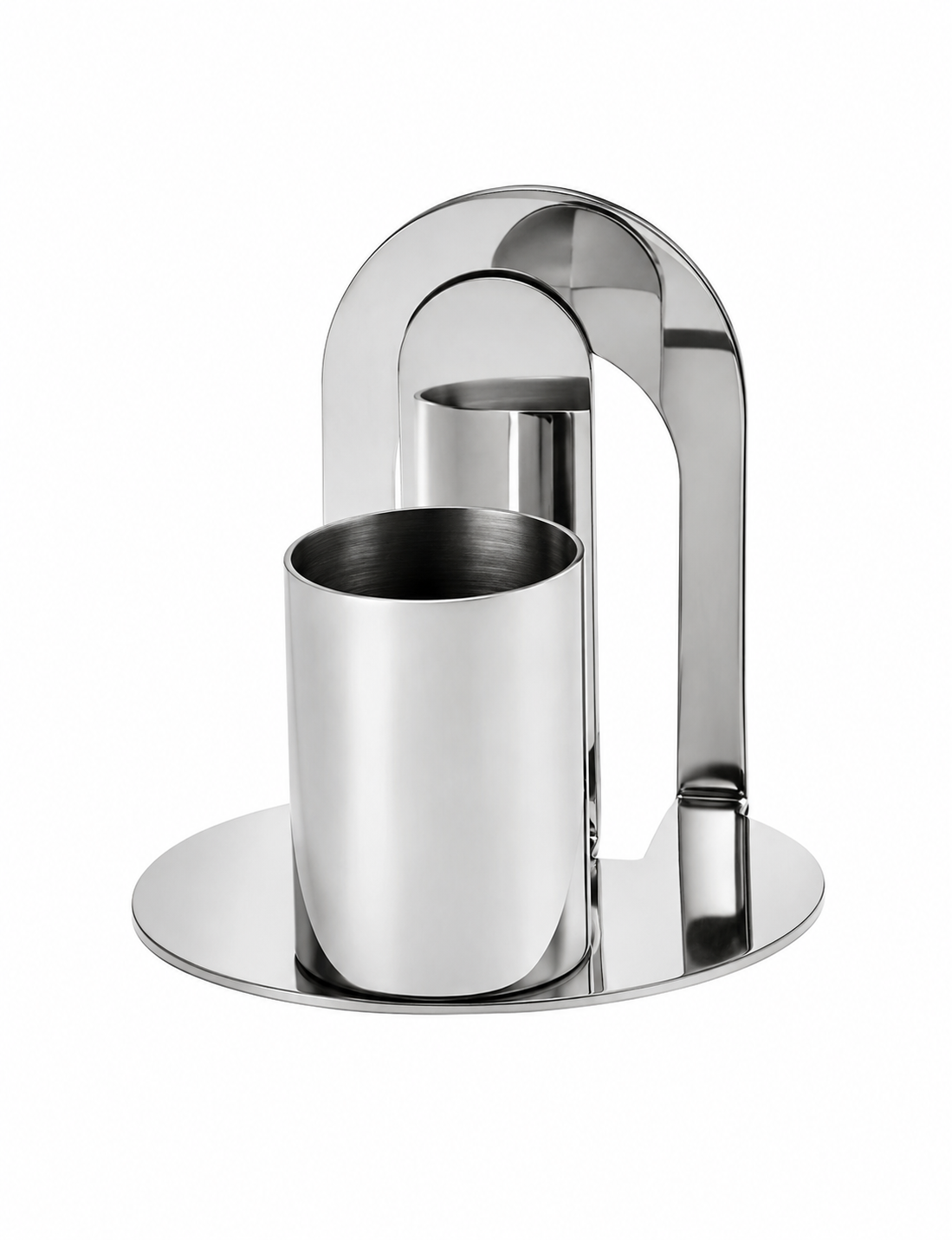 Stainless Steel Toothpick & Napkin Holder for Snack Warmer Set  4L x 3W in
