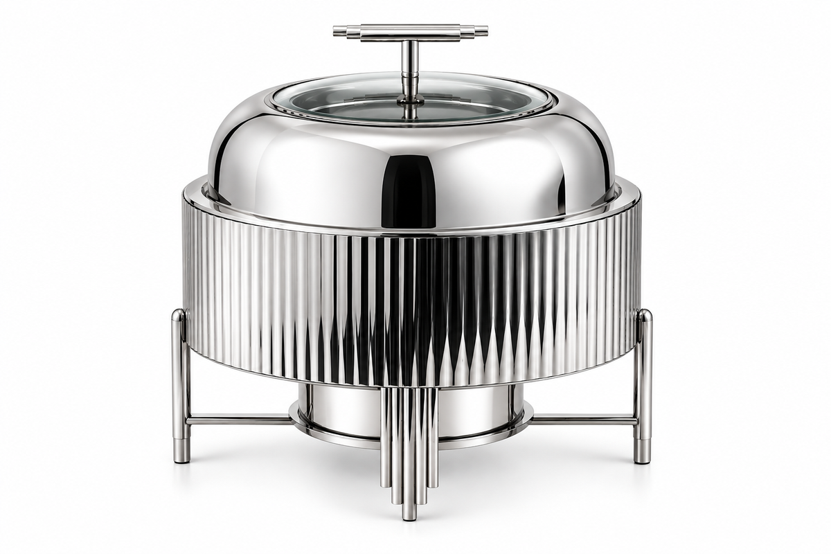 Waves Mirror Stainless Steel Chafing Dish 6 L (without Ring)
