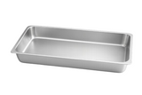 Mirror Steel Shallow Rectangular Food Pan for 8 L Chafing Dish
