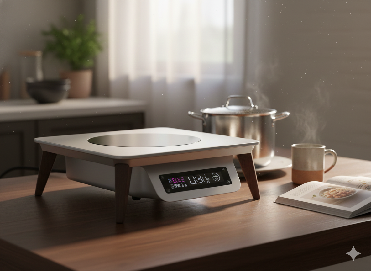 Wynwood Round Induction Stand for Warming only 800W