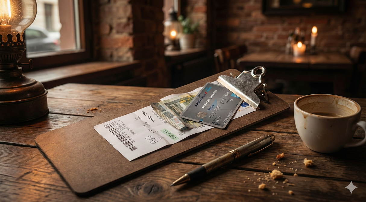 Wooden Bill Presenter A4 Size Menu Clipboard with Stainless Steel Clip 11.41 x 3 x 26.52 cm