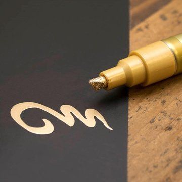 Gold 2-6mm Nib Medium Chalk Marker