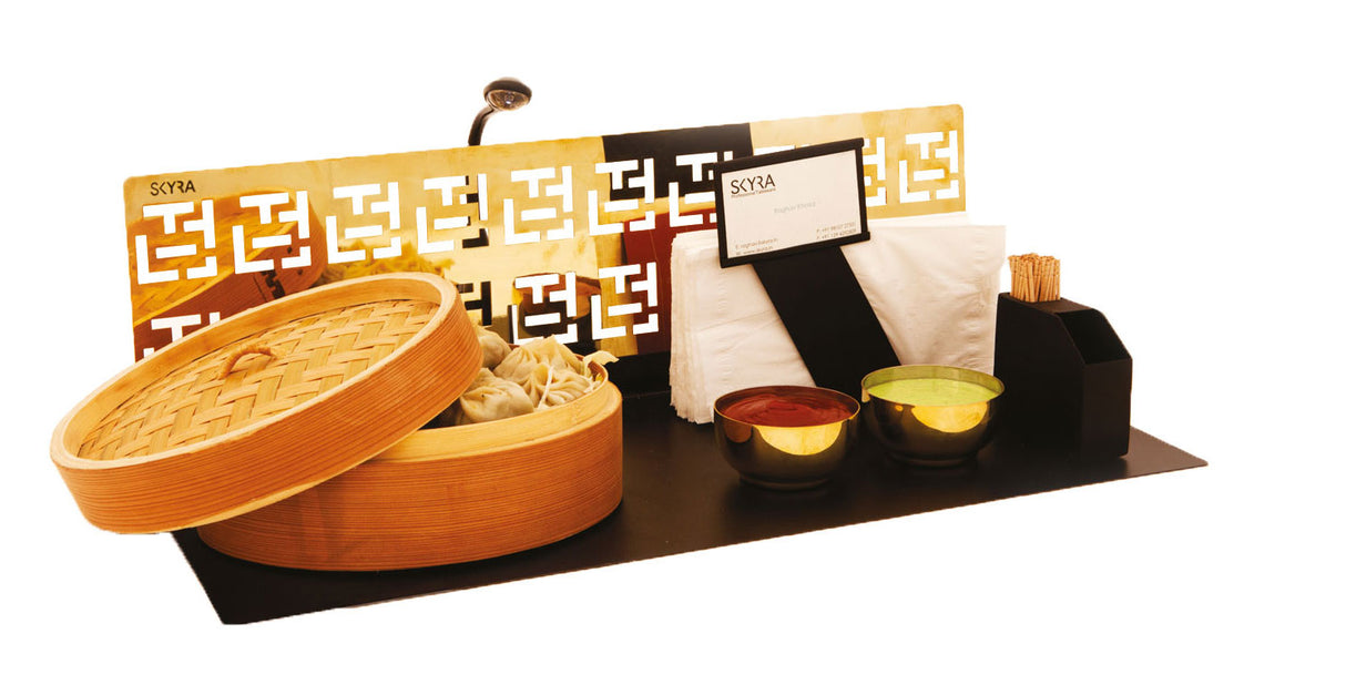 Chinese Screen Gold Finish for Transformer Snack Warmer
