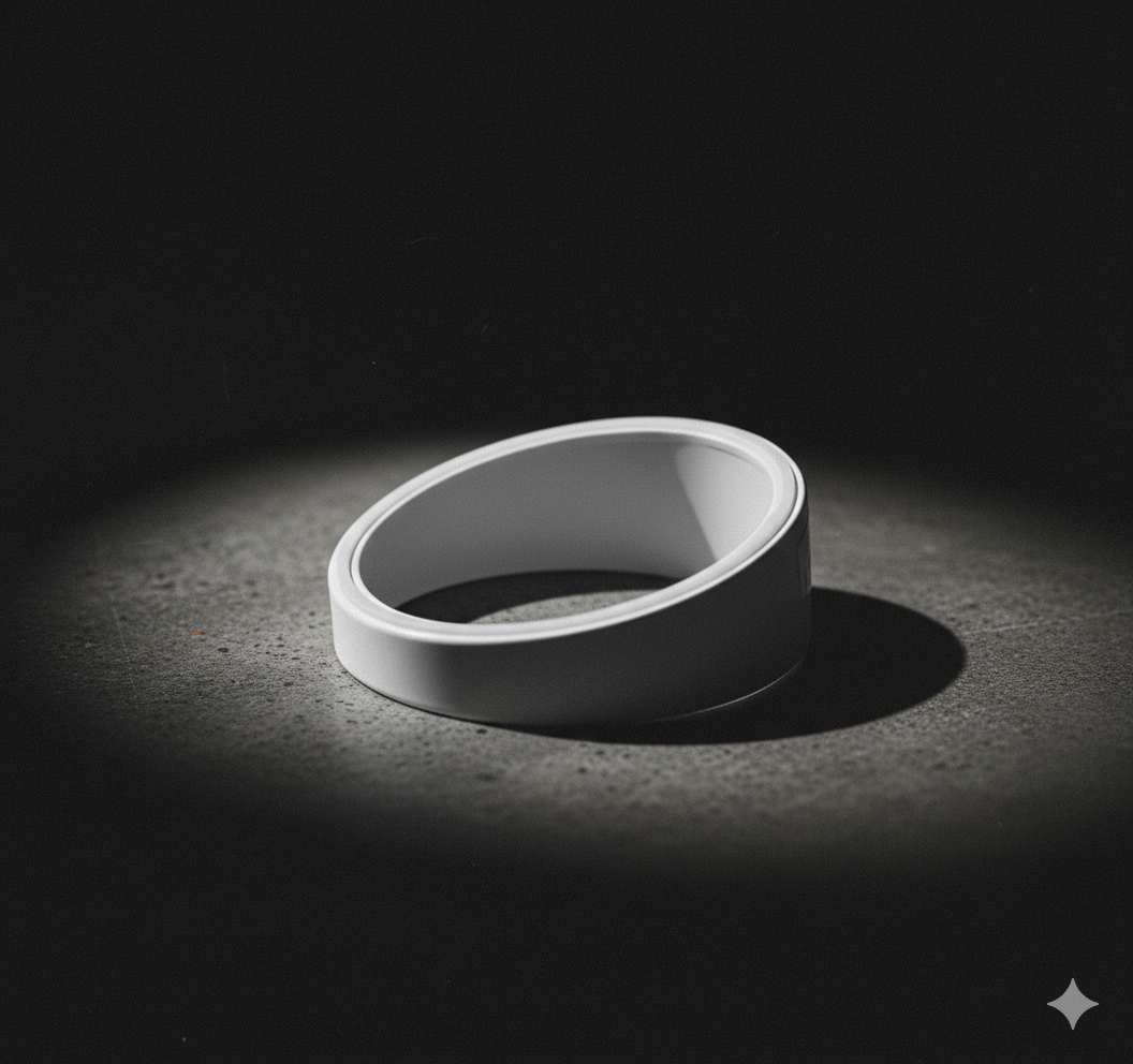White Melamine Non-Slip Slanted Riser (3.5 H x 1.25 H in)
