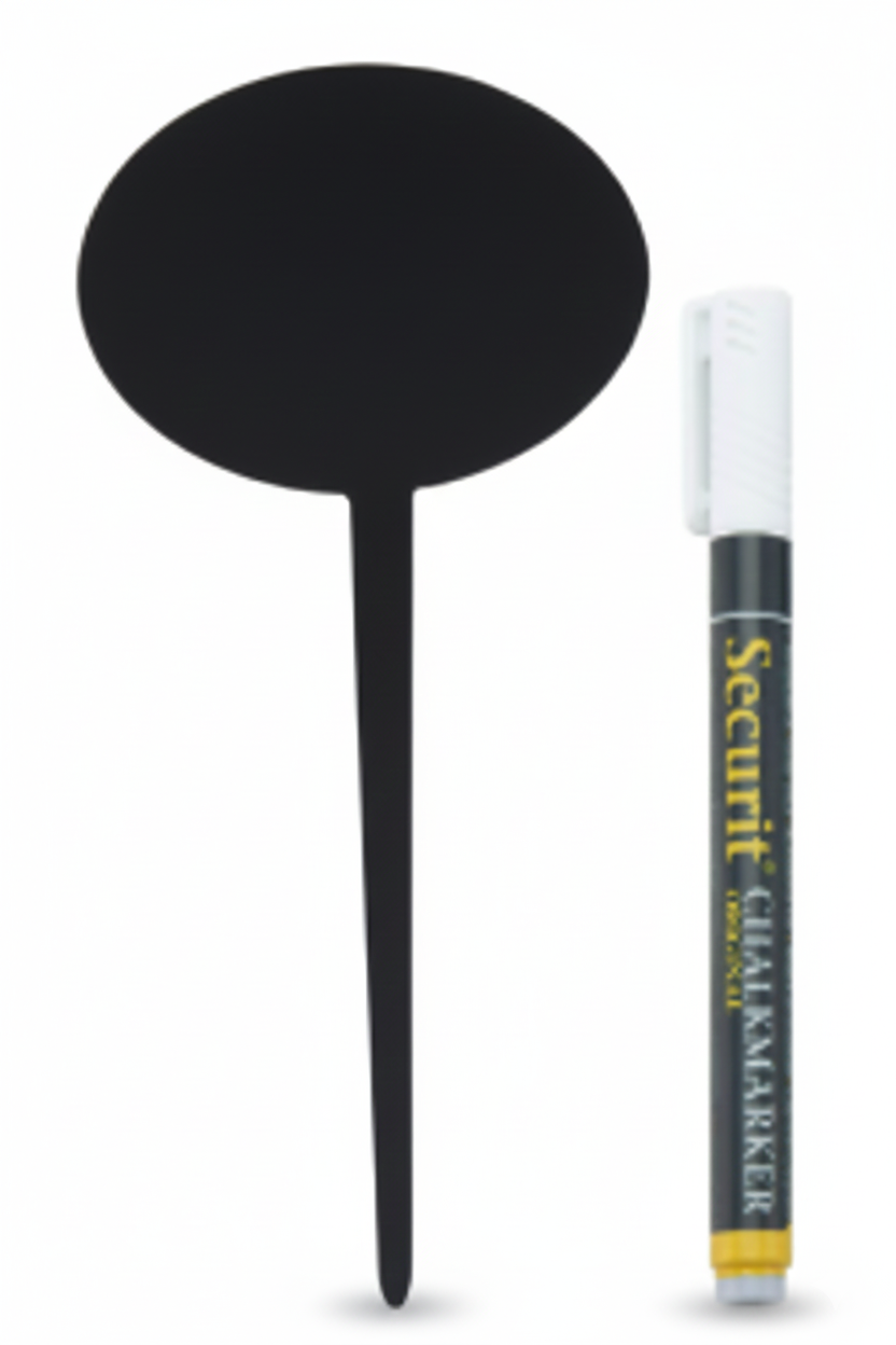 Silhouette Tag Bubble -Set of 5 with Chalk Marker