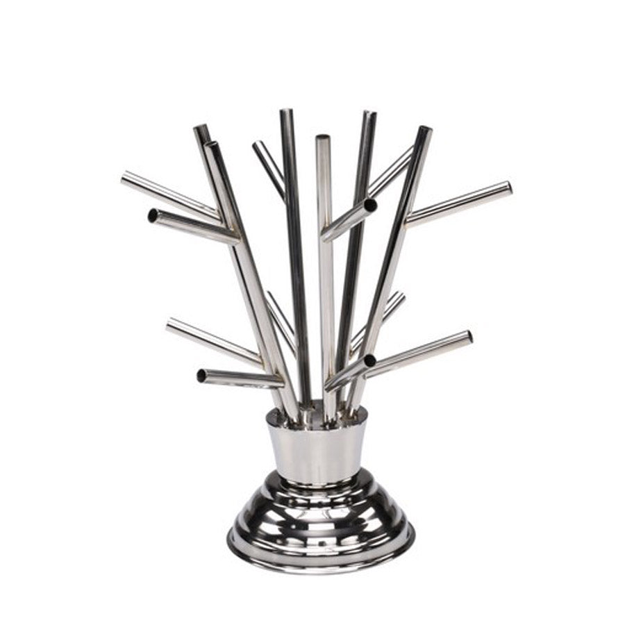 MiniBytes Mirror Steel Tasting Tree Bambooshoot with 12 Holders