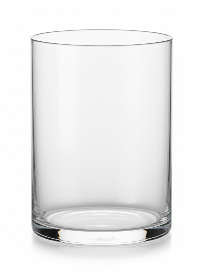 Round Vase H100xT120xB118xD120mm